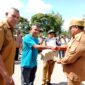 LAUCHING BERAS ORGANIK _Bupati TTU, Falent Kebo malunching 7 beras organik Eco Enzyme di Kefamenanu, Selasa, 27 Mei 2025